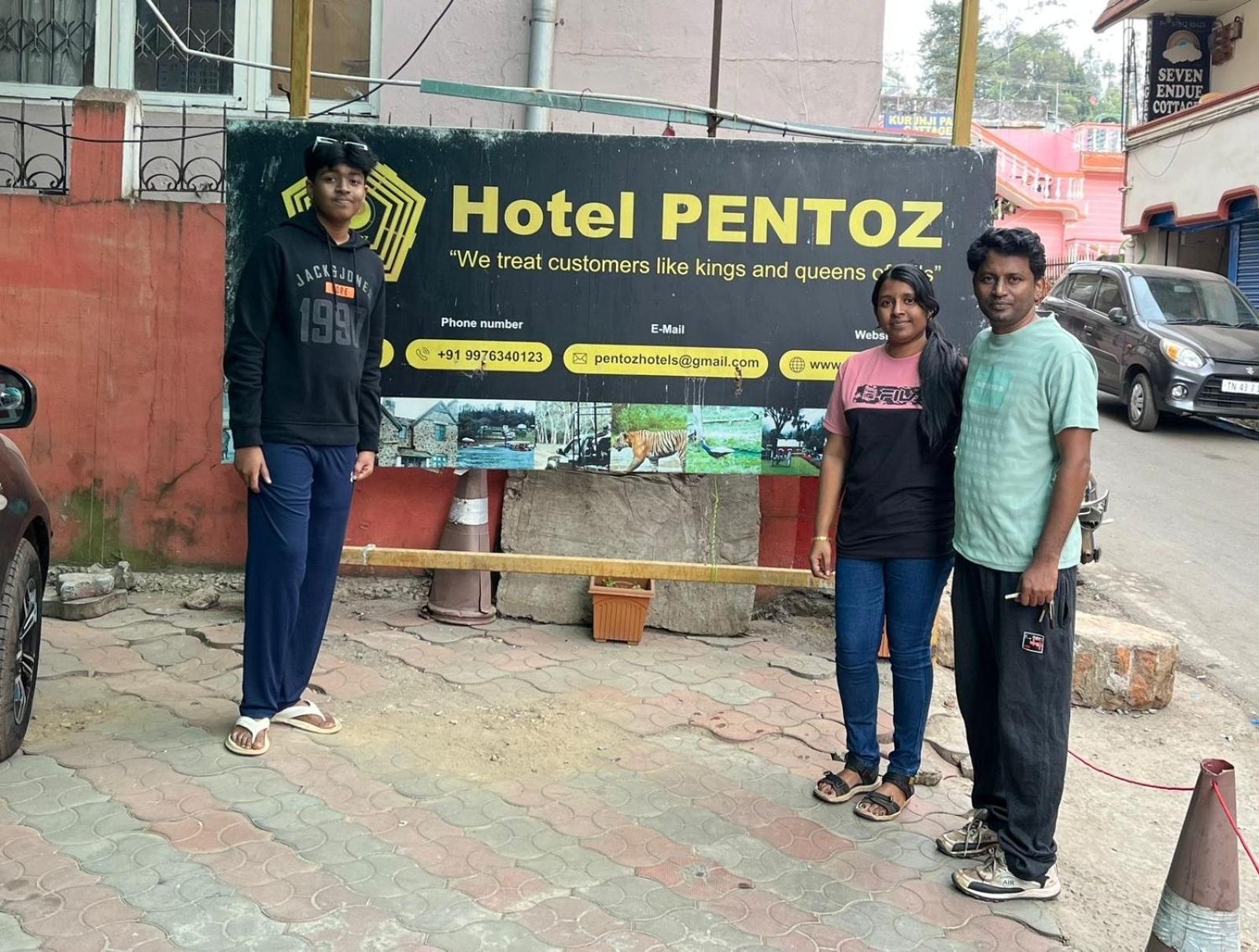 Hp Hotel - Hotel Pentoz Udagamandalam Exterior photo
